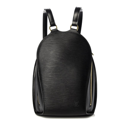 Louis Vuitton Epi Mabillon Backpack Black 1 of 9