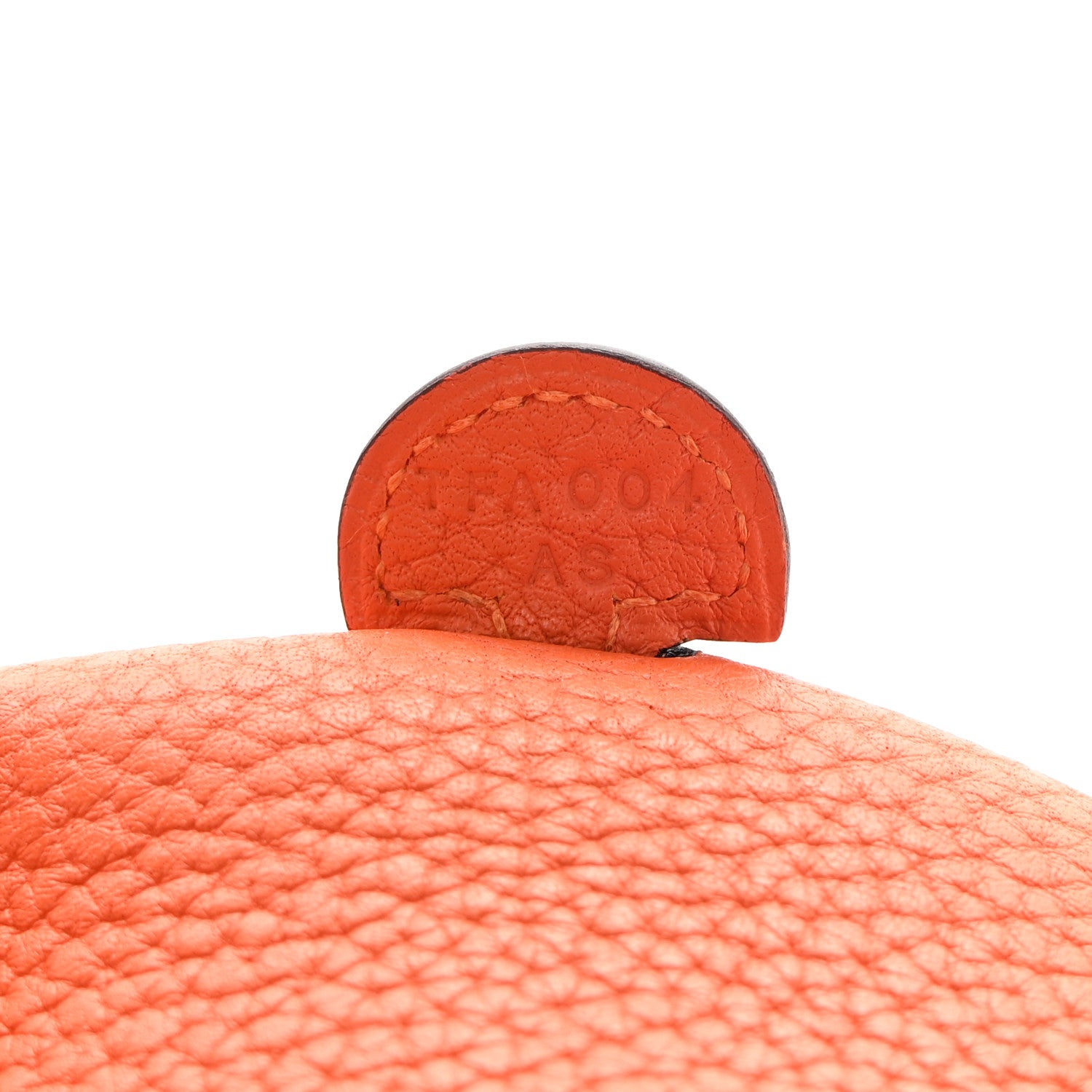 Hermes Taurillon Clemence Amazone Evelyne TPM Orange Craie 7 of 14