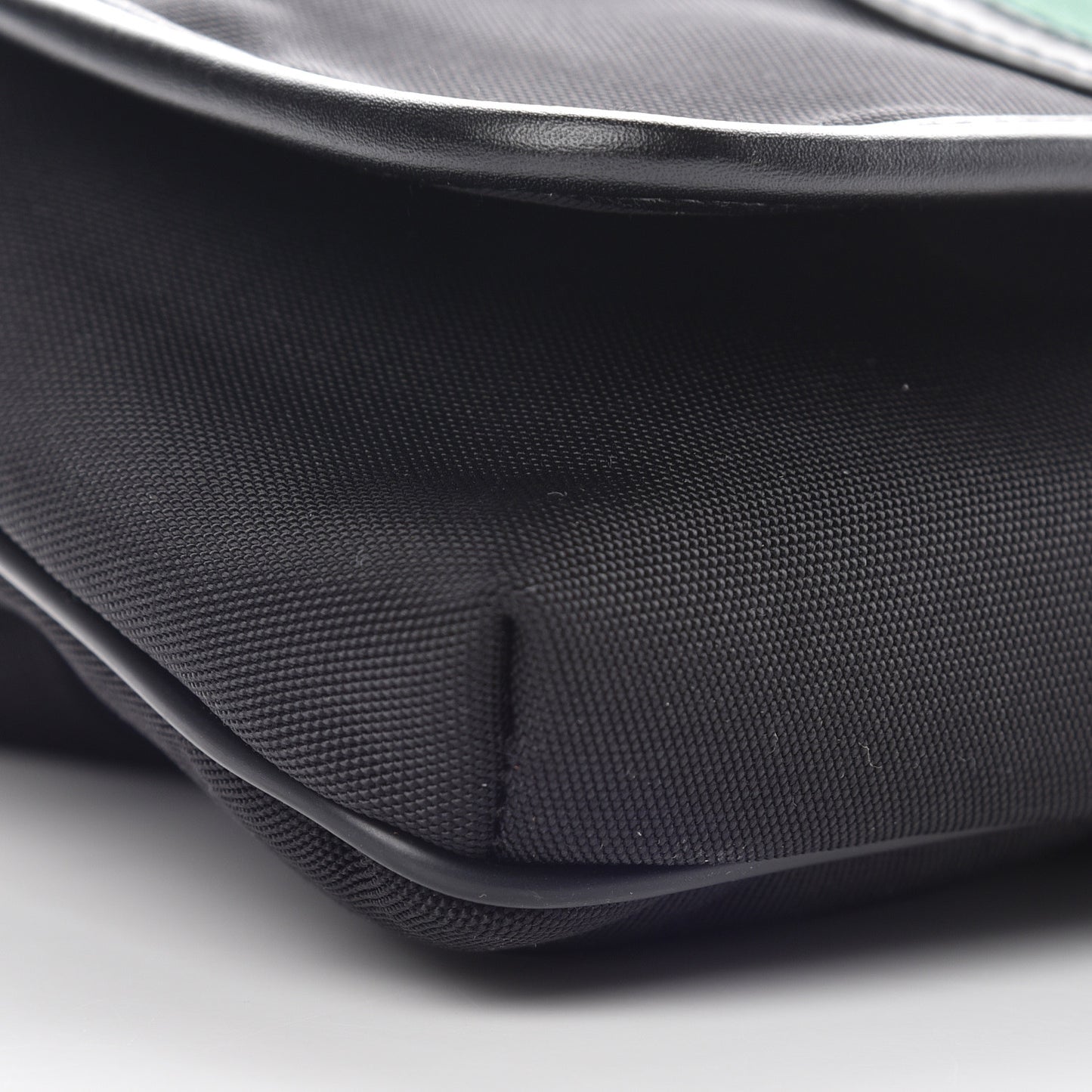 Nylon Web Belt Bag Black