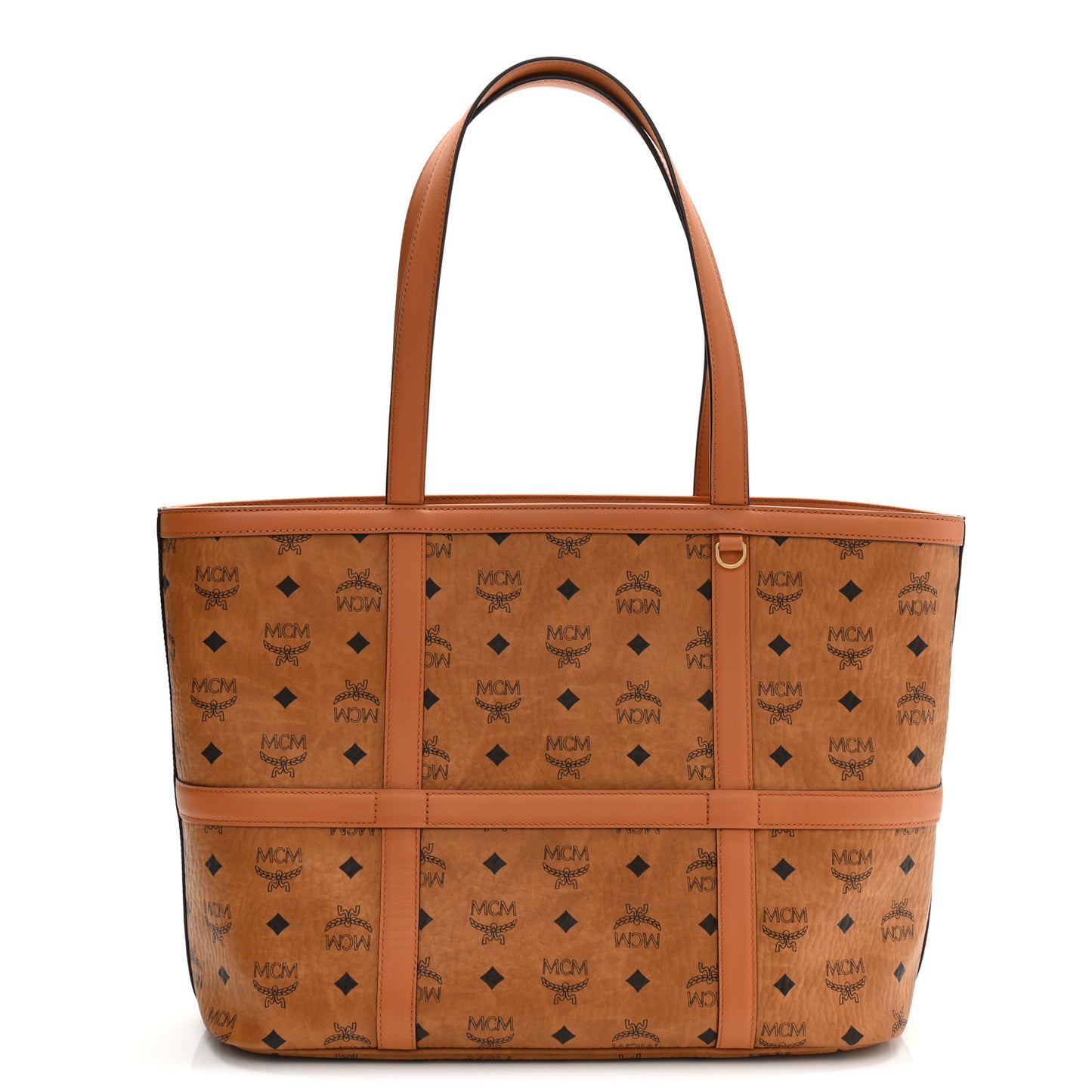 Visetos Nappa Medium Aren Tote Cognac