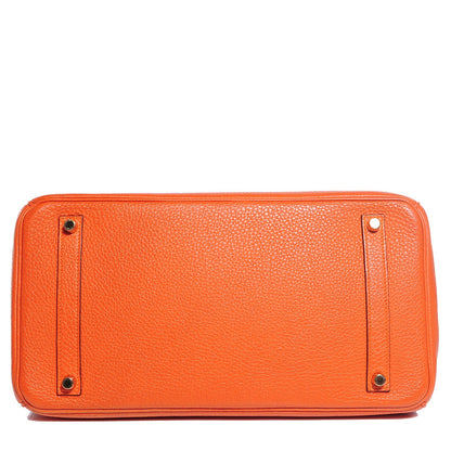 Hermes Togo Birkin 35 Orange 6 of 25