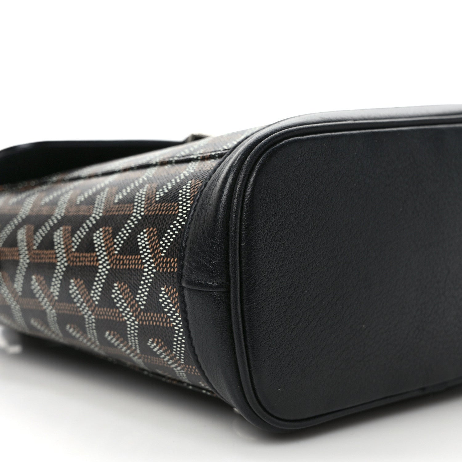 Goyard Goyardine Calfskin Mini Alpin Backpack Black 8 of 9