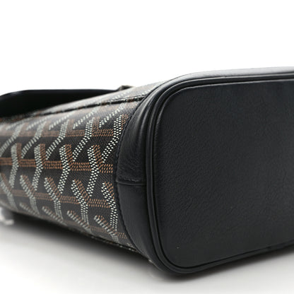 Goyard Goyardine Calfskin Mini Alpin Backpack Black 8 of 9