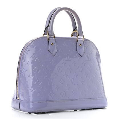 Louis Vuitton Vernis Alma PM Lilac 3 of 10