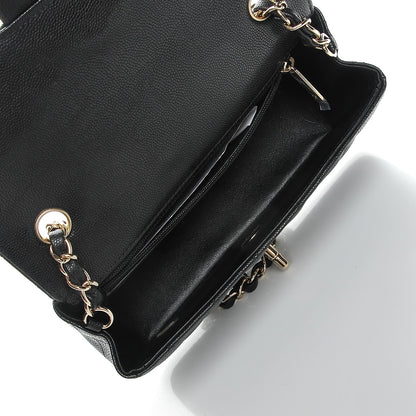 Chanel Caviar Quilted Mini Rectangular Flap Black 5 of 8