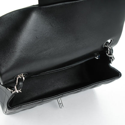 Chanel Lambskin Quilted Mini Rectangular Flap Black 5 of 8