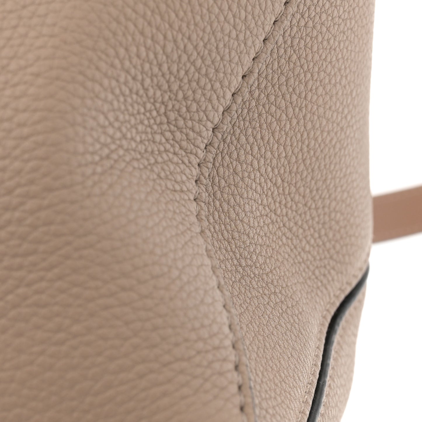 Grained Calfskin Small Puzzle Bag Sand Mink