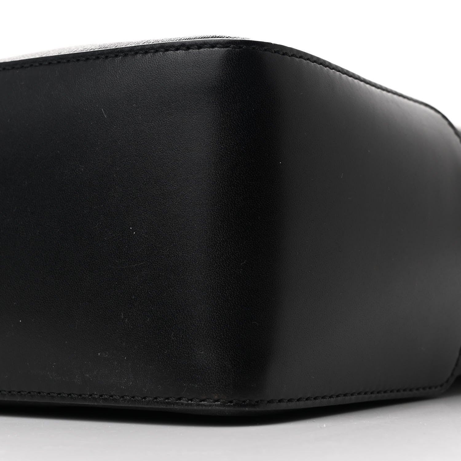 Fendi Zucca Spalmati Top Handle Convertible Tote Black 9 of 10