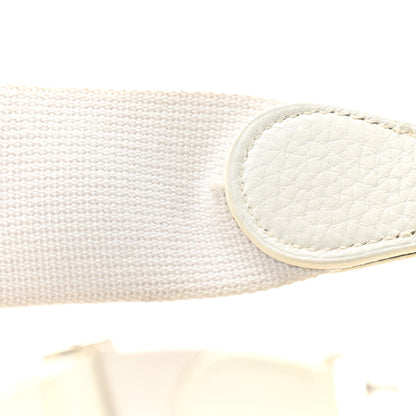 Hermes Taurillon Clemence Evelyne III PM White 17 of 19