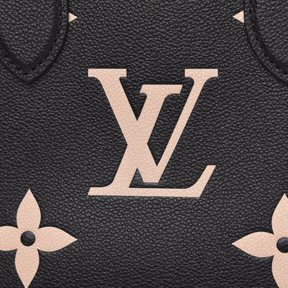 Louis Vuitton Empreinte Monogram Giant Onthego PM Black Beige 10 of 10