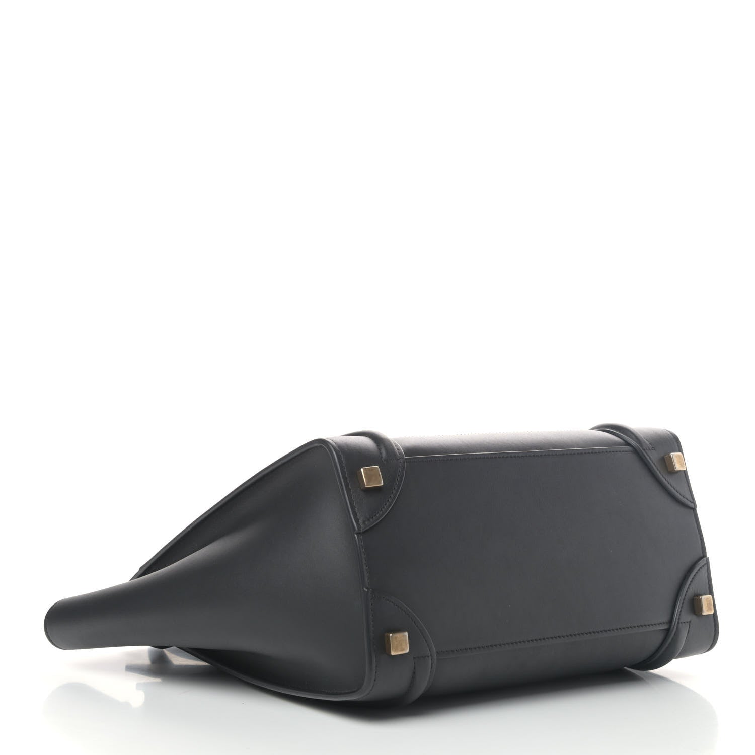 Celine Smooth Calfskin Micro Luggage Black 3 of 4
