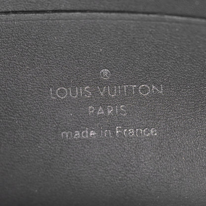 Louis Vuitton Calfskin Monogram Shadow Discovery Pochette PM Black 6 of 7