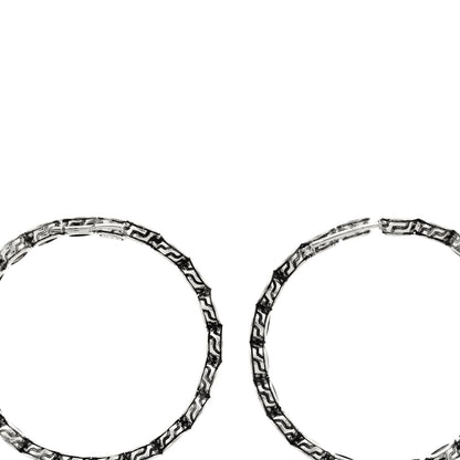 John Hardy Sterling Silver Dot Hoop Earrings 2 of 3