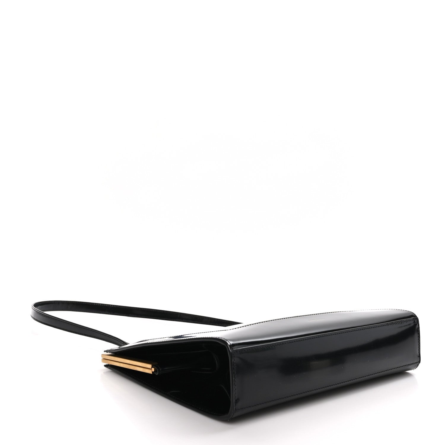 Saint Laurent Nappa Brushed Calfskin Large Le Ann-Marie Alabastro Black 4 of 10