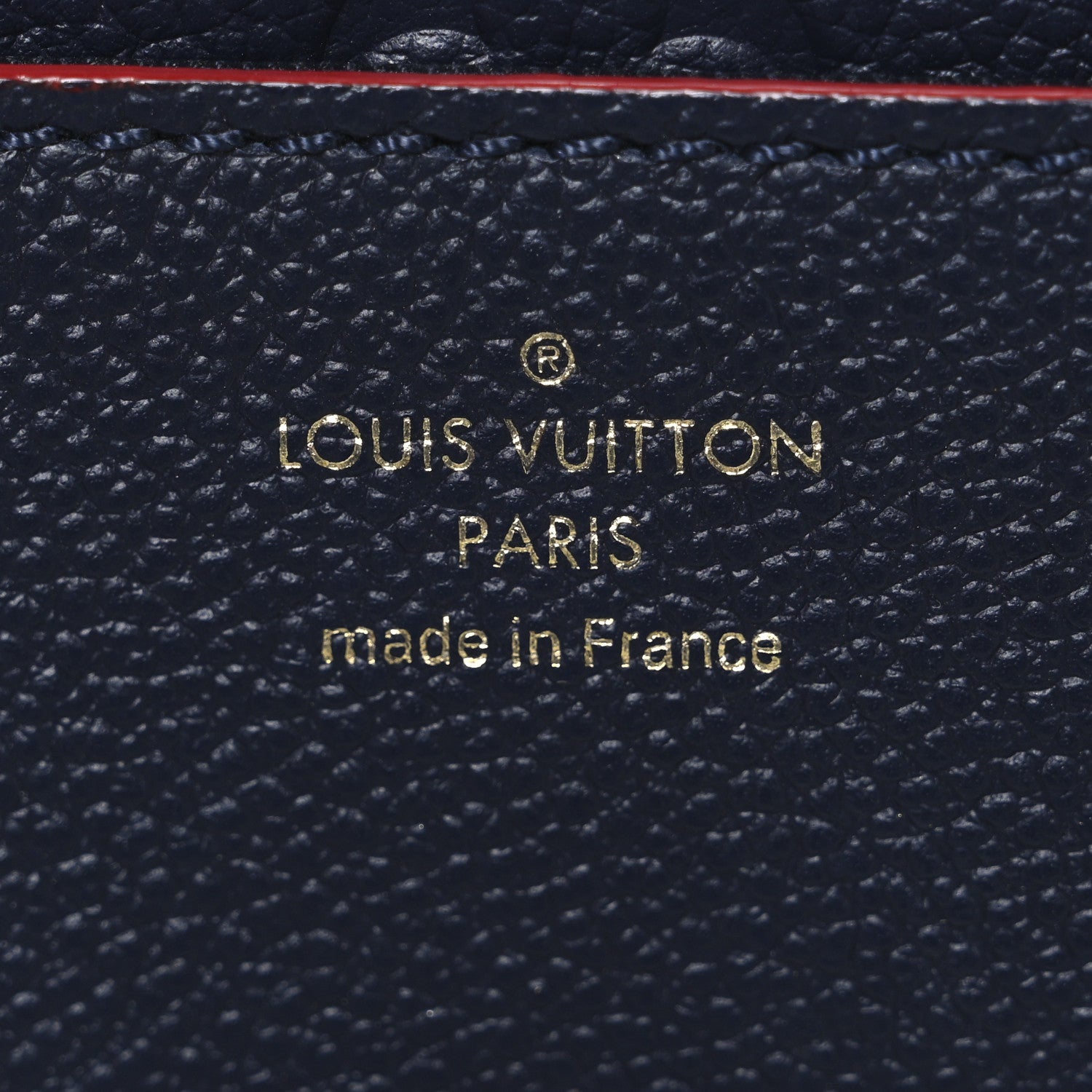 Louis Vuitton Empreinte Blanche BB Marine Rouge 6 of 11