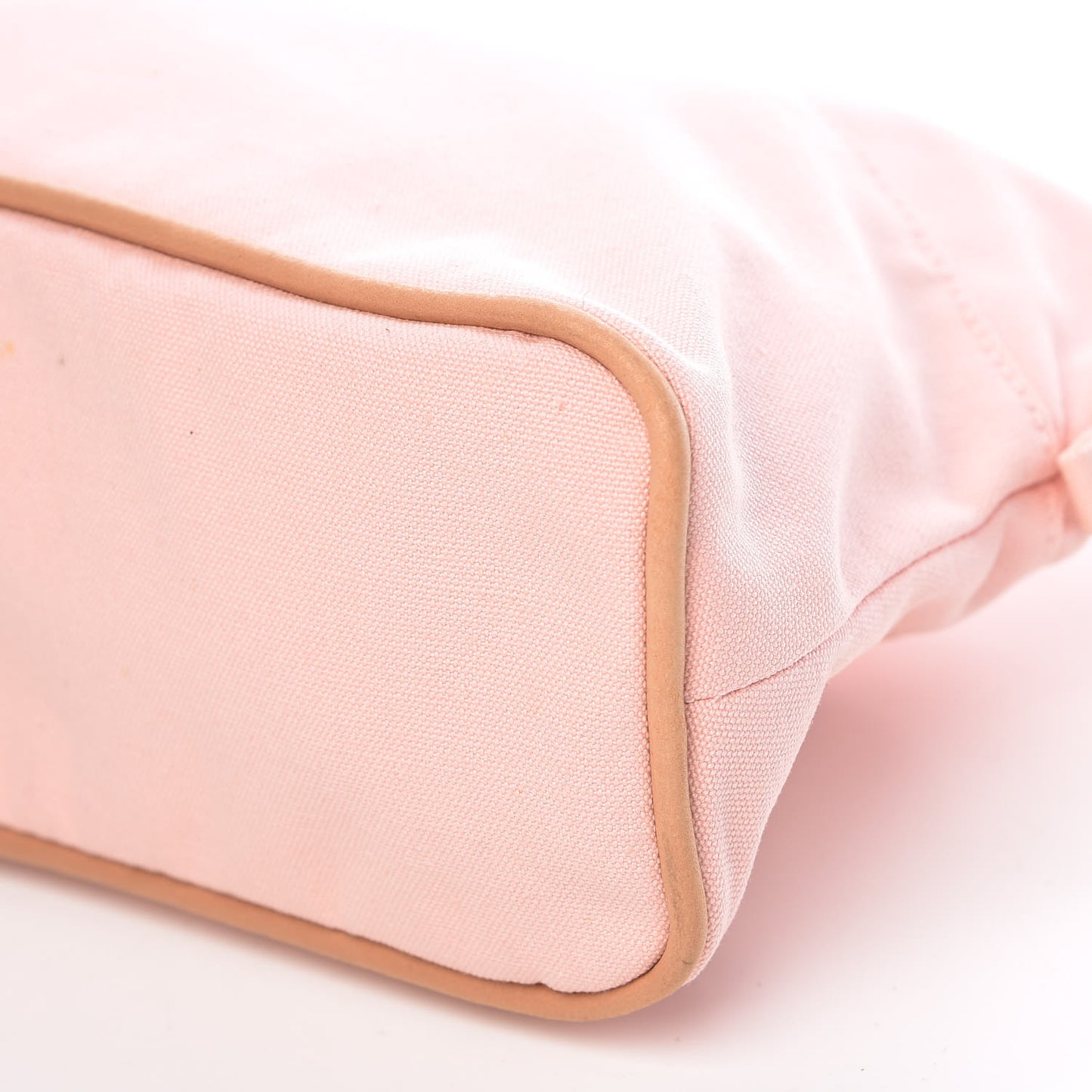 Cotton Canvas Bolide Travel Cosmetic Pouch MM Pink