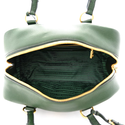 Prada Vitello Daino Top Handle Tote Foresta 5 of 19