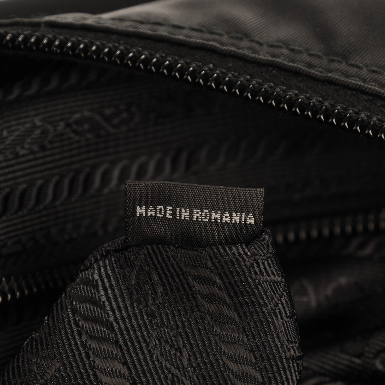 Prada Nylon Vela Flat Messenger Bag Black 7 of 8