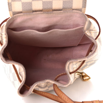Louis Vuitton Damier Azur Sperone BB Backpack 4 of 4