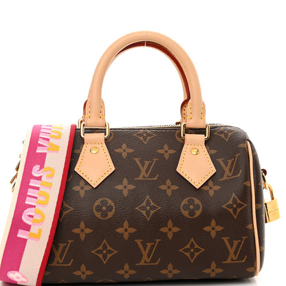 Louis Vuitton Monogram Speedy Bandouliere 20 Fuchsia 7 of 10