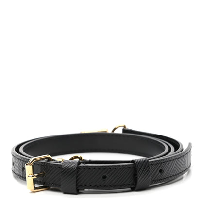 Louis Vuitton Epi 16mm Adjustable Shoulder Strap Black 2 of 3