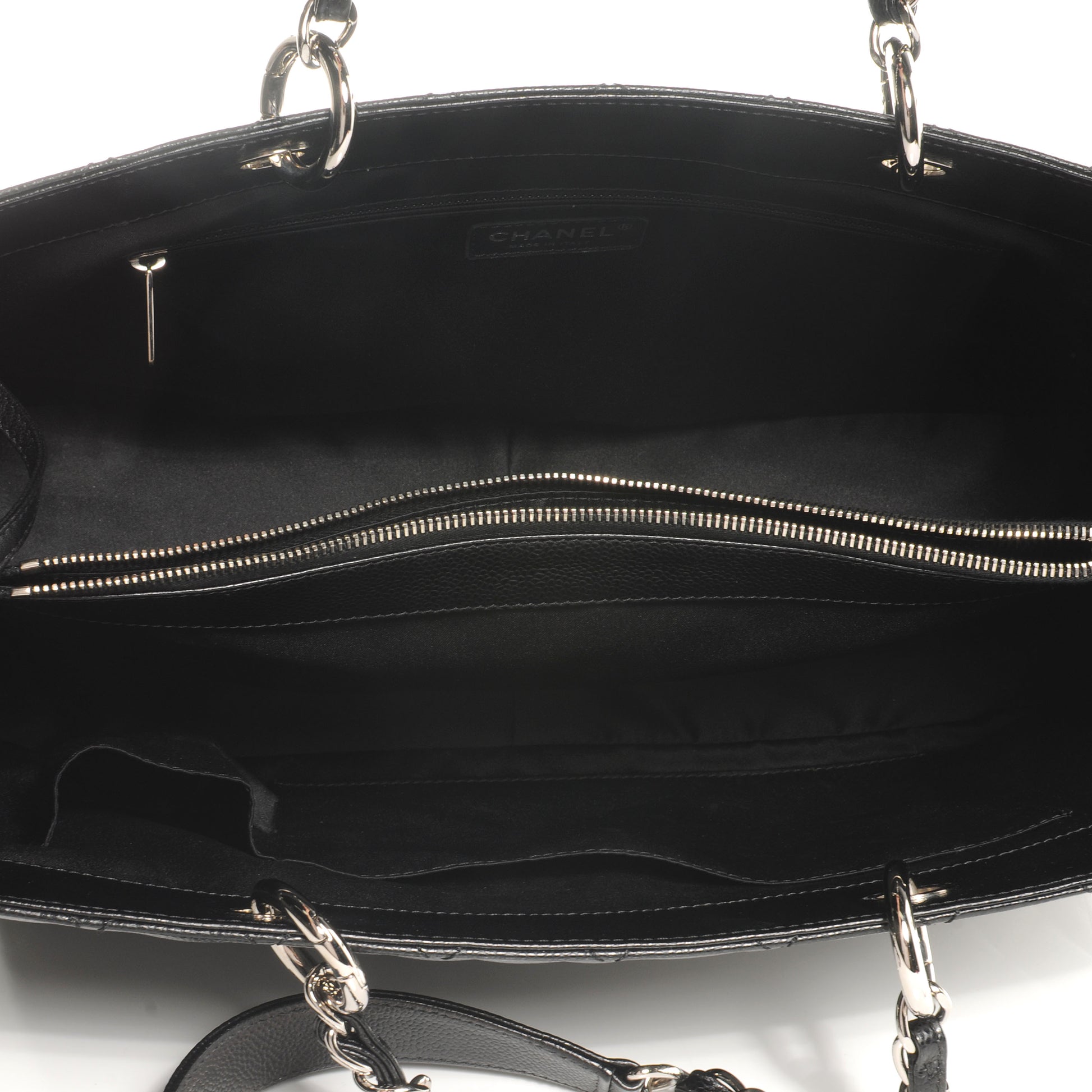 Chanel Caviar XL Grand Shopping Tote GST Black 5 of 8
