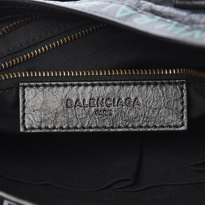 Balenciaga Agneau Graffiti All Over Classic Hardware S City Black Multicolor 6 of 10