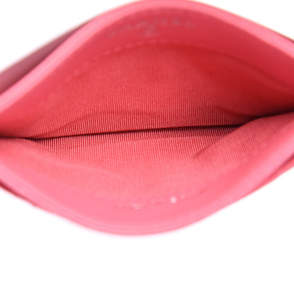 Chanel Caviar Quilted Card Holder Pink 4 of 8