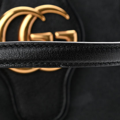 Gucci New Sakai Calfskin Lux Small Dahlia Tote Black 13 of 14