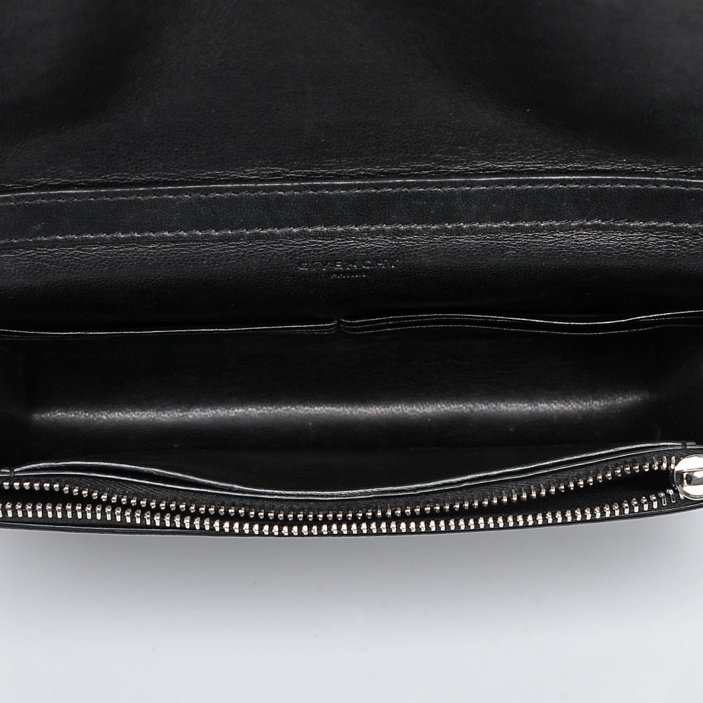 Sugar Goatskin Pandora Chain Wallet Black
