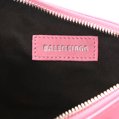 Balenciaga Patent Faux Leather Le Cagole Shoulder Bag XS Sweet Pink 6 of 9