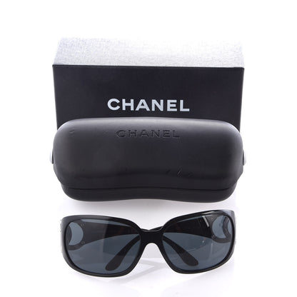 Chanel CC Sunglasses 6014 Black 8 of 8