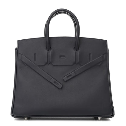 Hermes Swift Birkin Shadow 25 Caban 1 of 12