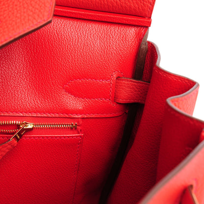 Hermes Togo Birkin 30 Geranium 21 of 21