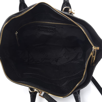 Burberry Heritage Grain Medium Dewsbury Tote Black 7 of 13