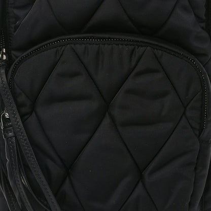 Prada Nylon Tessuto Impuntu Quilted Backpack Black 7 of 9