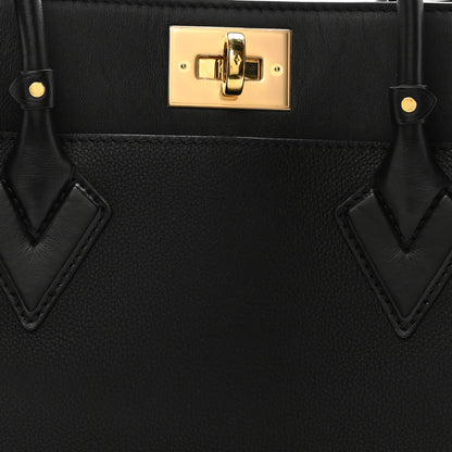 Louis Vuitton Calfskin Monogram Tufting On My Side Black 8 of 10