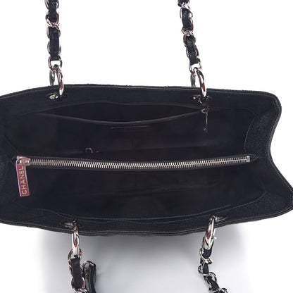 Chanel Caviar Quilted Grand Shopping Tote GST Black 5 of 10