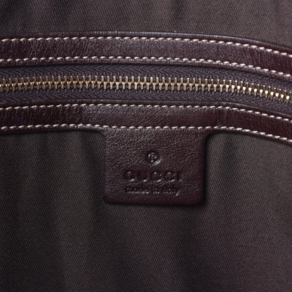 Gucci Calfskin Large Britt Shoulder Bag Dark Brown 6 of 8