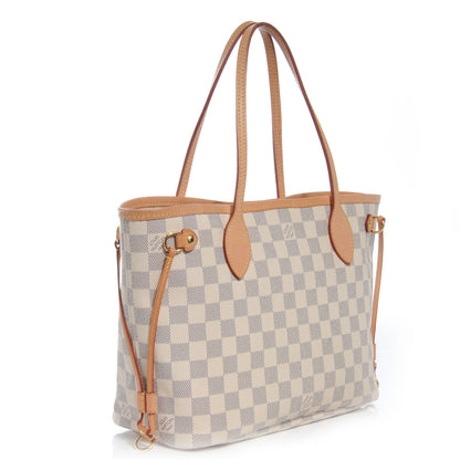 Louis Vuitton Damier Azur Neverfull PM 3 of 7