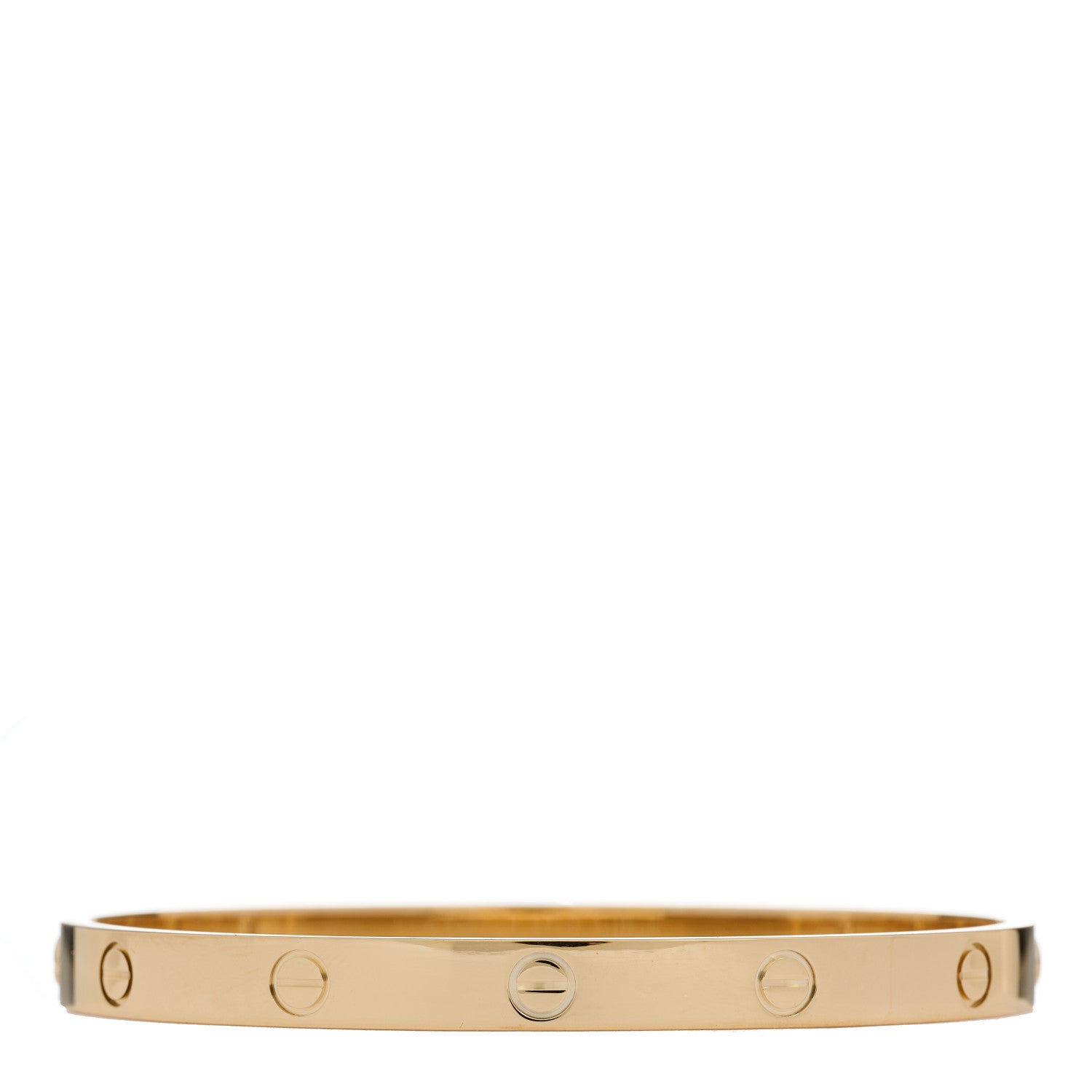 Cartier 18K Yellow Gold LOVE Bracelet 19 2 of 7
