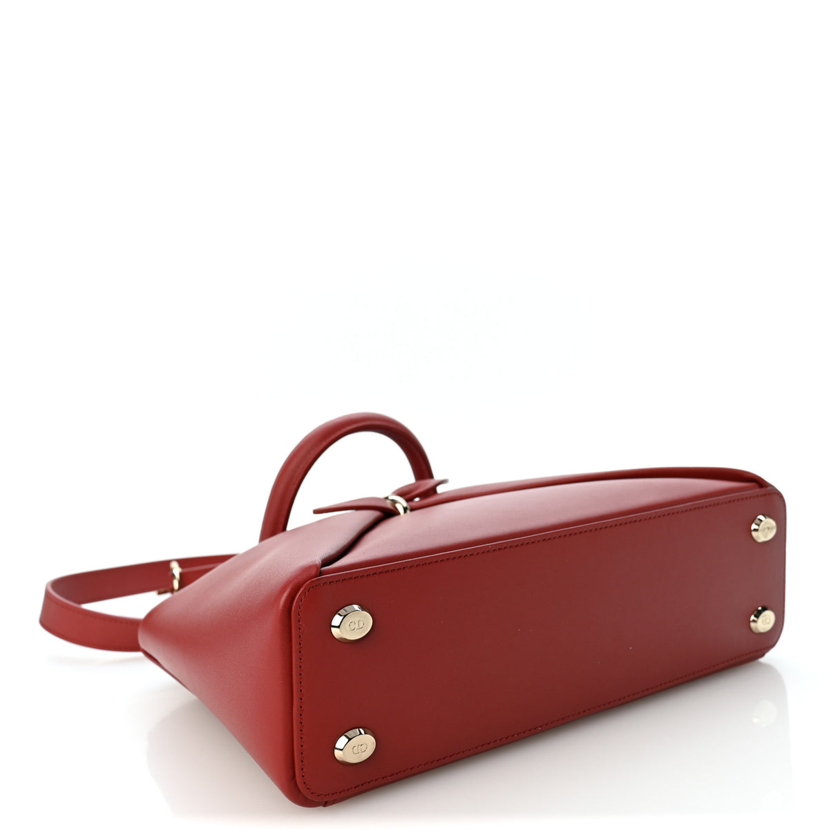 Shiny Smooth Calfskin Small Cigale Bag Garance