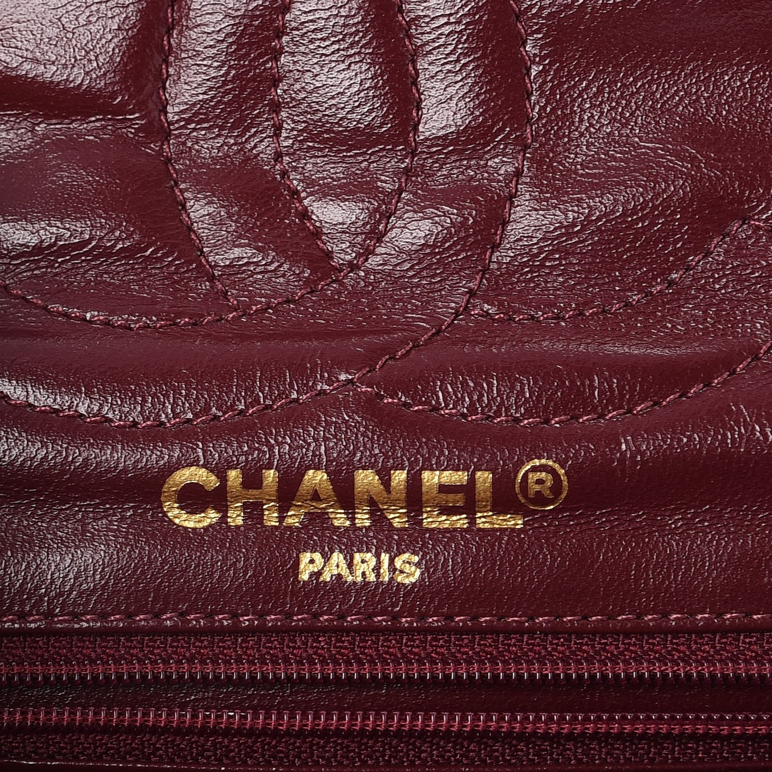Chanel Lambskin Quilted Medium Double Flap Black 7 of 13