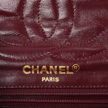Chanel Lambskin Quilted Medium Double Flap Black 7 of 13