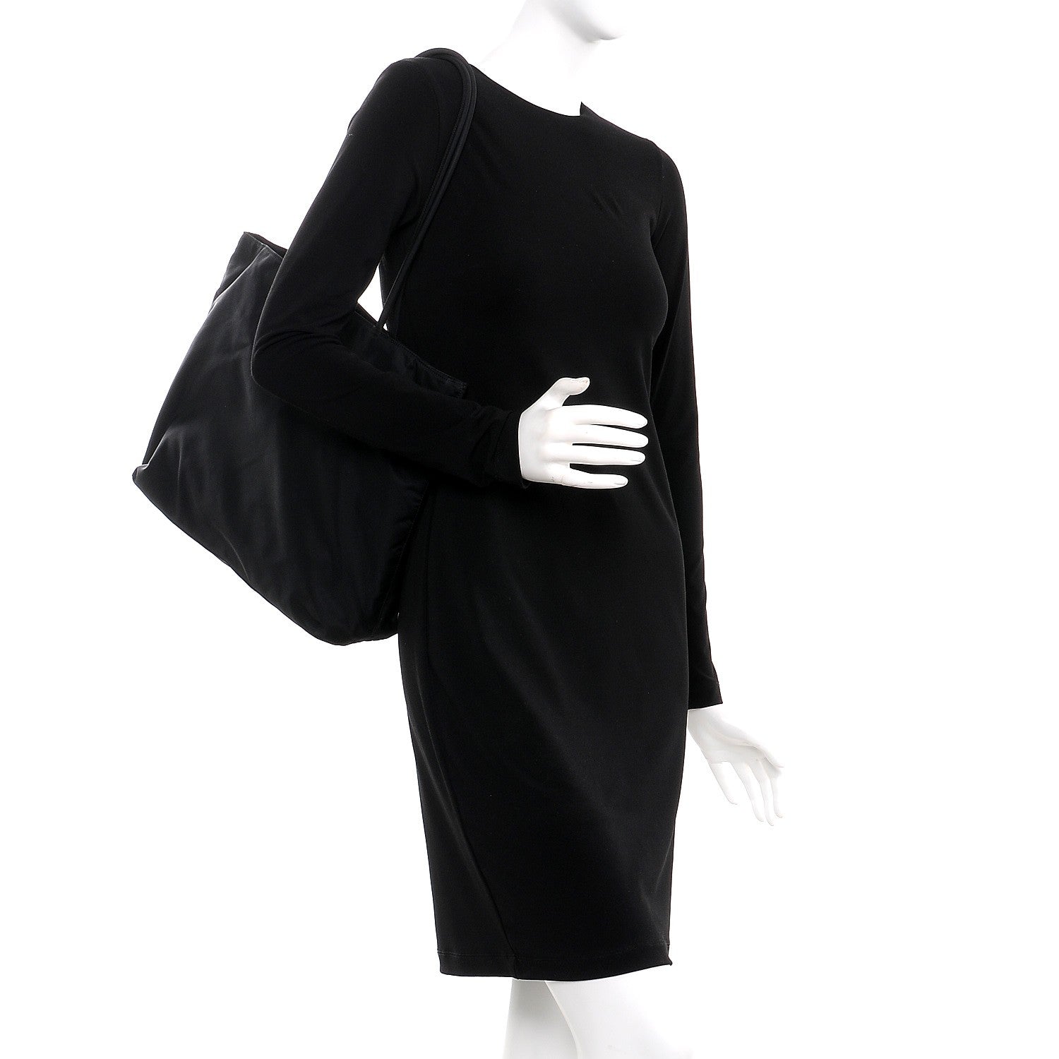 Prada Tessuto Nylon Tote Nero Black 2 of 10