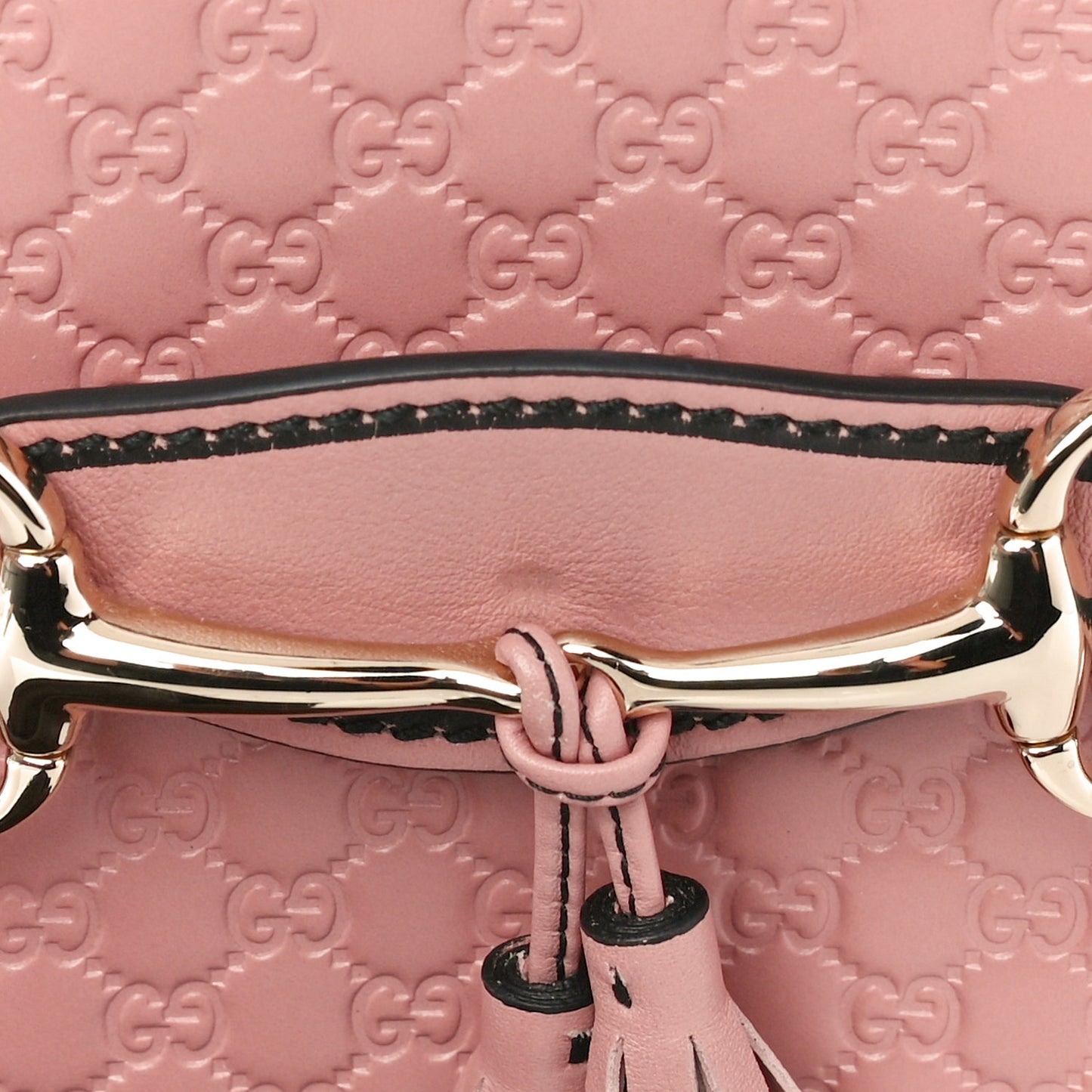 Microguccissima Medium Emily Chain Shoulder Bag Soft Pink