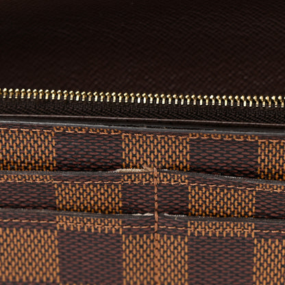 Louis Vuitton Damier Ebene Sarah Wallet NM 15 of 17