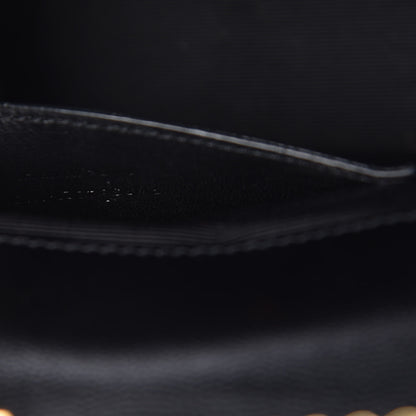 Saint Laurent Grain De Poudre Medium Classic Monogram Kate Satchel Black 7 of 15