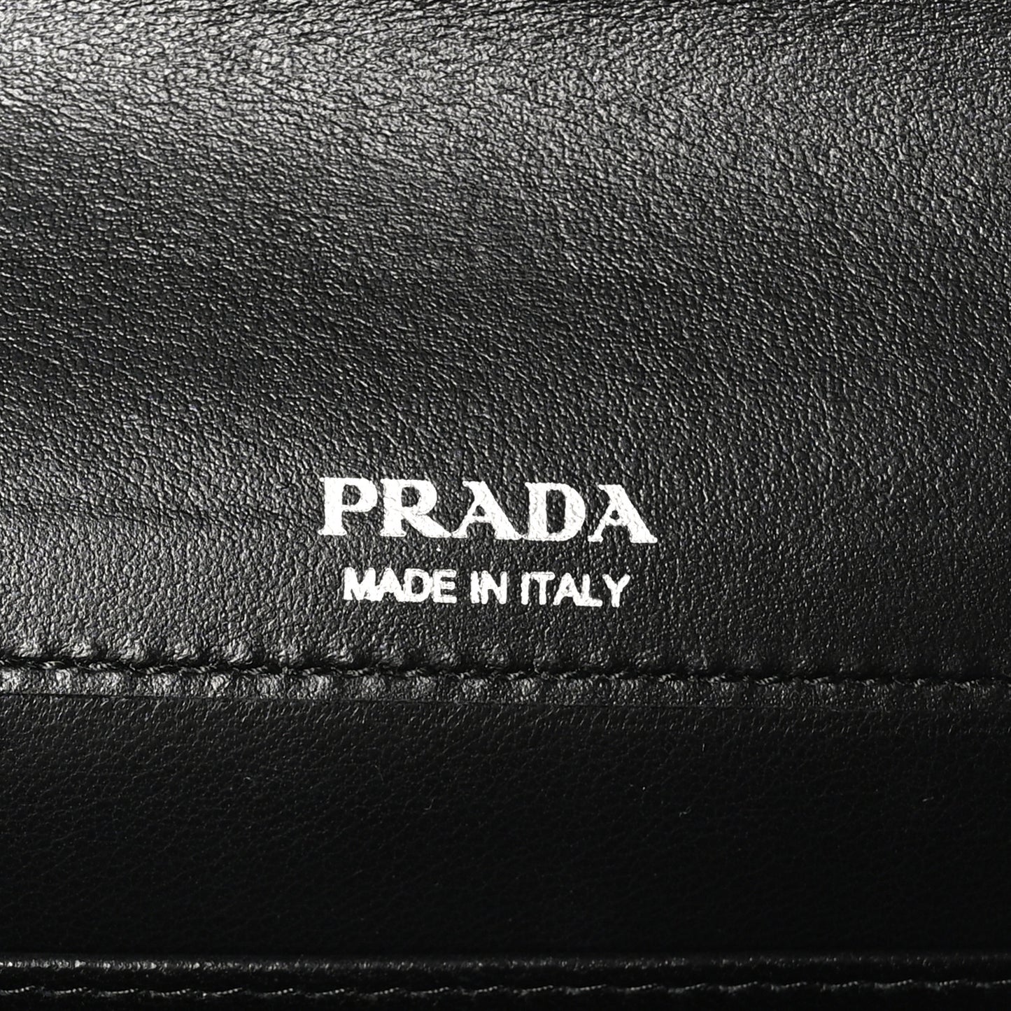 Saffiano City Calf Mini Envelope Bag Black
