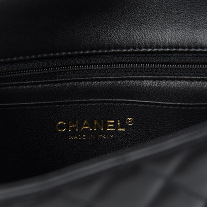Chanel Lambskin Quilted Mini Rectangular Flap Black 9 of 12